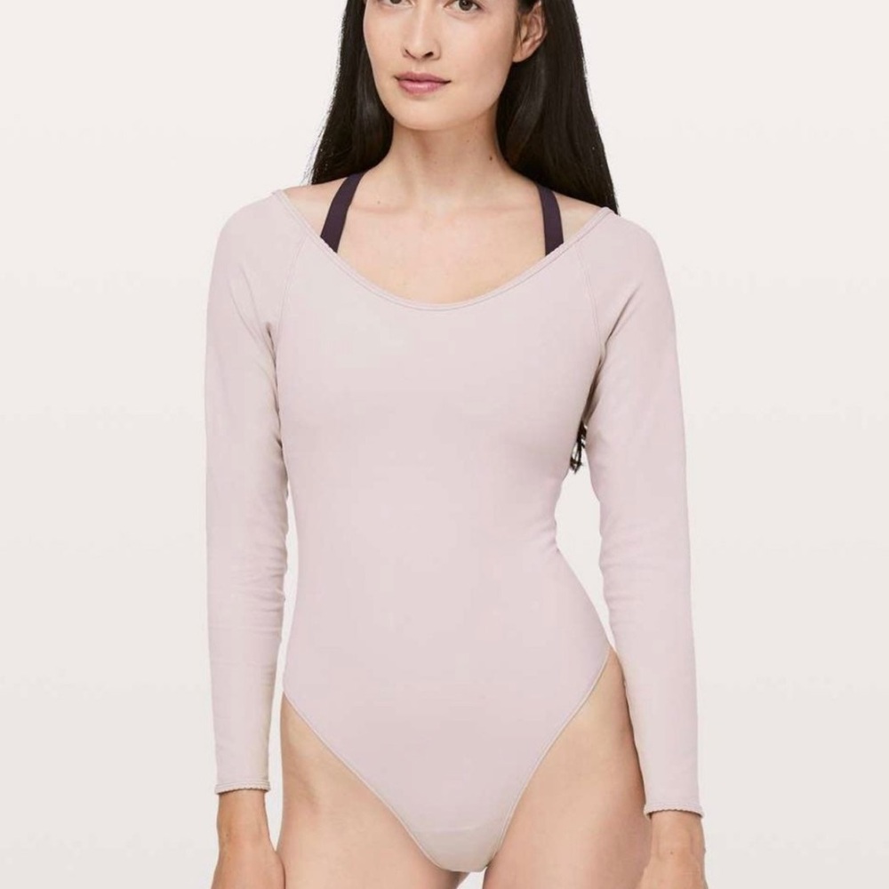 Lululemon Full Freedom Blush Bodysuit NWOT 12
